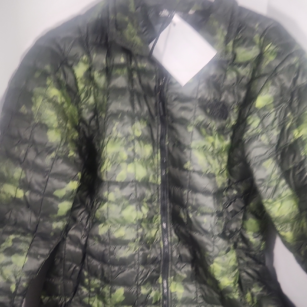 The North Face Women's Green Camo Jacket